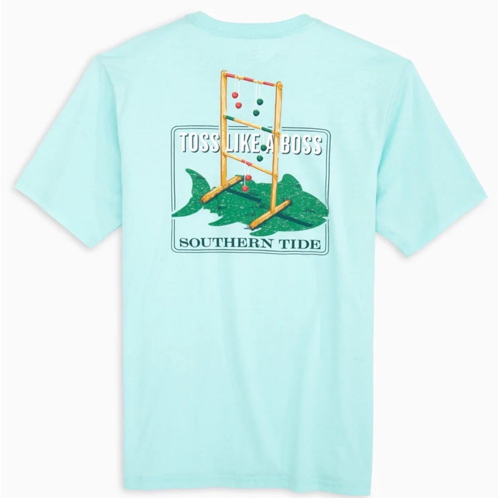 Southern Tide toss like a boss graphic tee